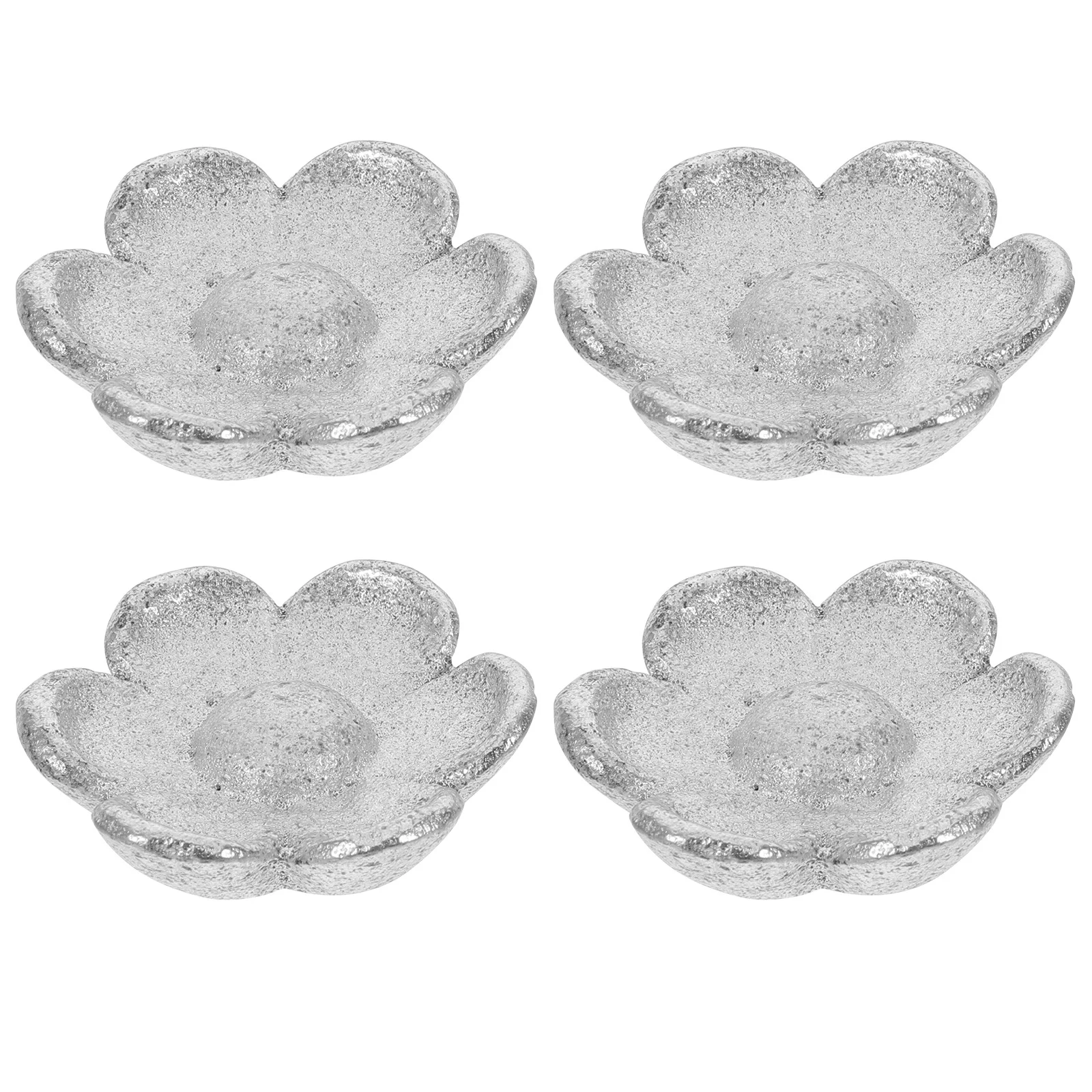 

4pcs Sewing Pattern Weights: Flower Shape Metal Fabric Cutting Weights For Dressmaking Diy Craft Tailoring Stable Sewing