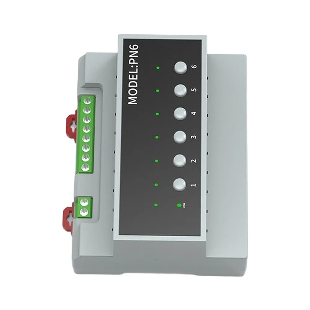 For Tuya-Enabled 6-Channel For Zigbee Switch Module for Smart Home Automation and For Remote Appliance Control