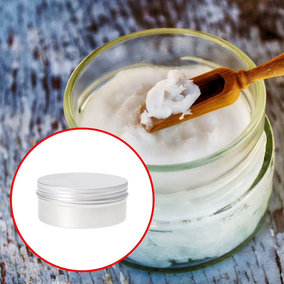 10pcs Aluminum Screw-Top Tin Containers Reusable Empty Cans For Oil Wax Balm Lotion Jars Storage Pots