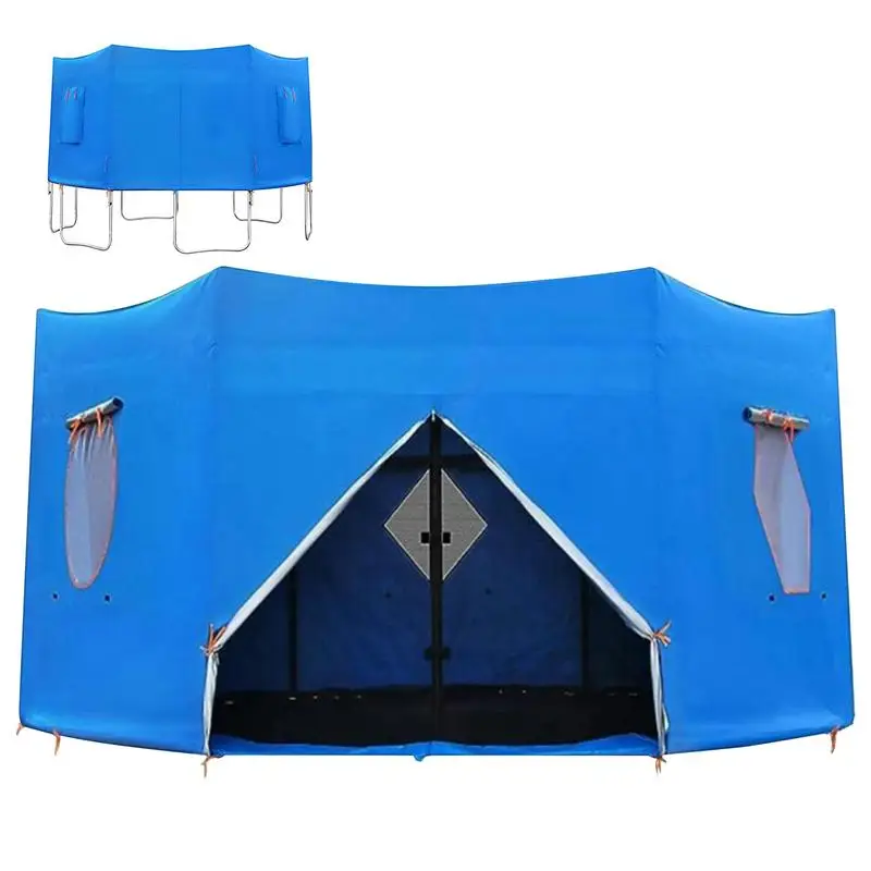 

Trampoline Canopy Trampoline Tent Cover Shade Cover 14 Ft Round 14 Ft Round Trampoline Tent Cover Sun-proof Breathable Top For