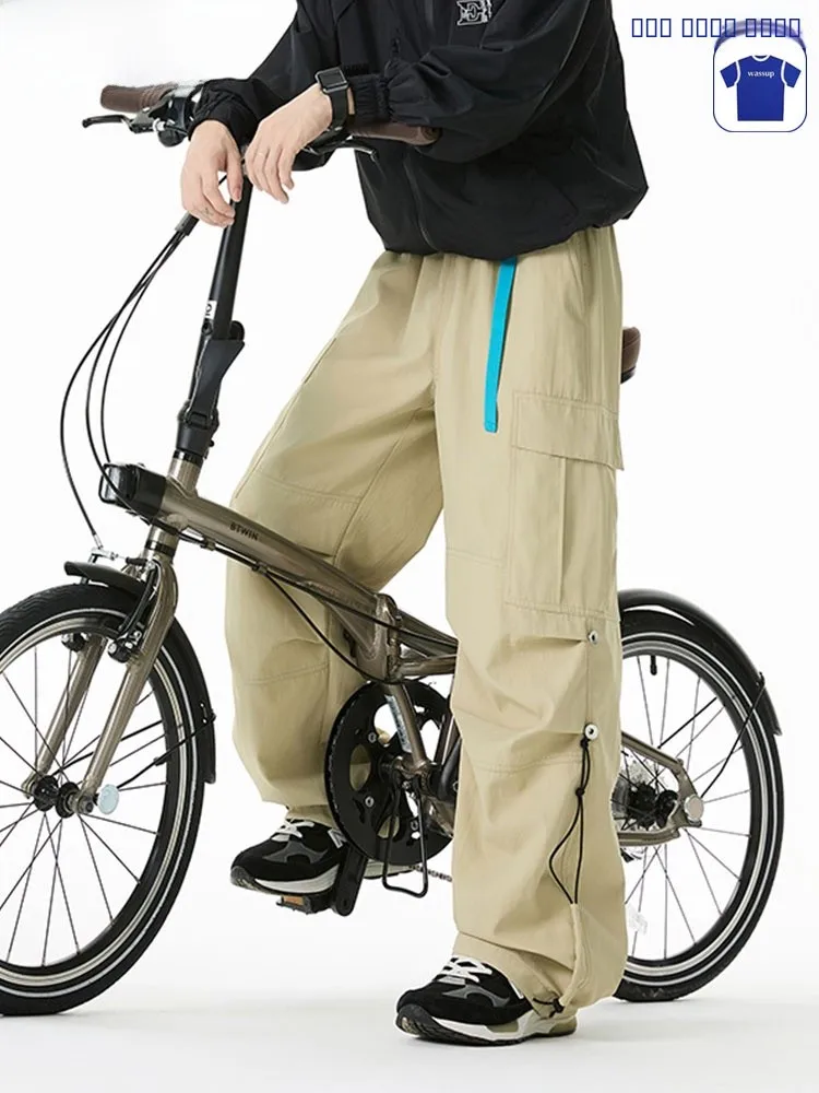 

Мужские свободные прямые брюки WASSUP DOZEN American Style для активного отдыха, альпинизма и работы, в стиле парашютиста