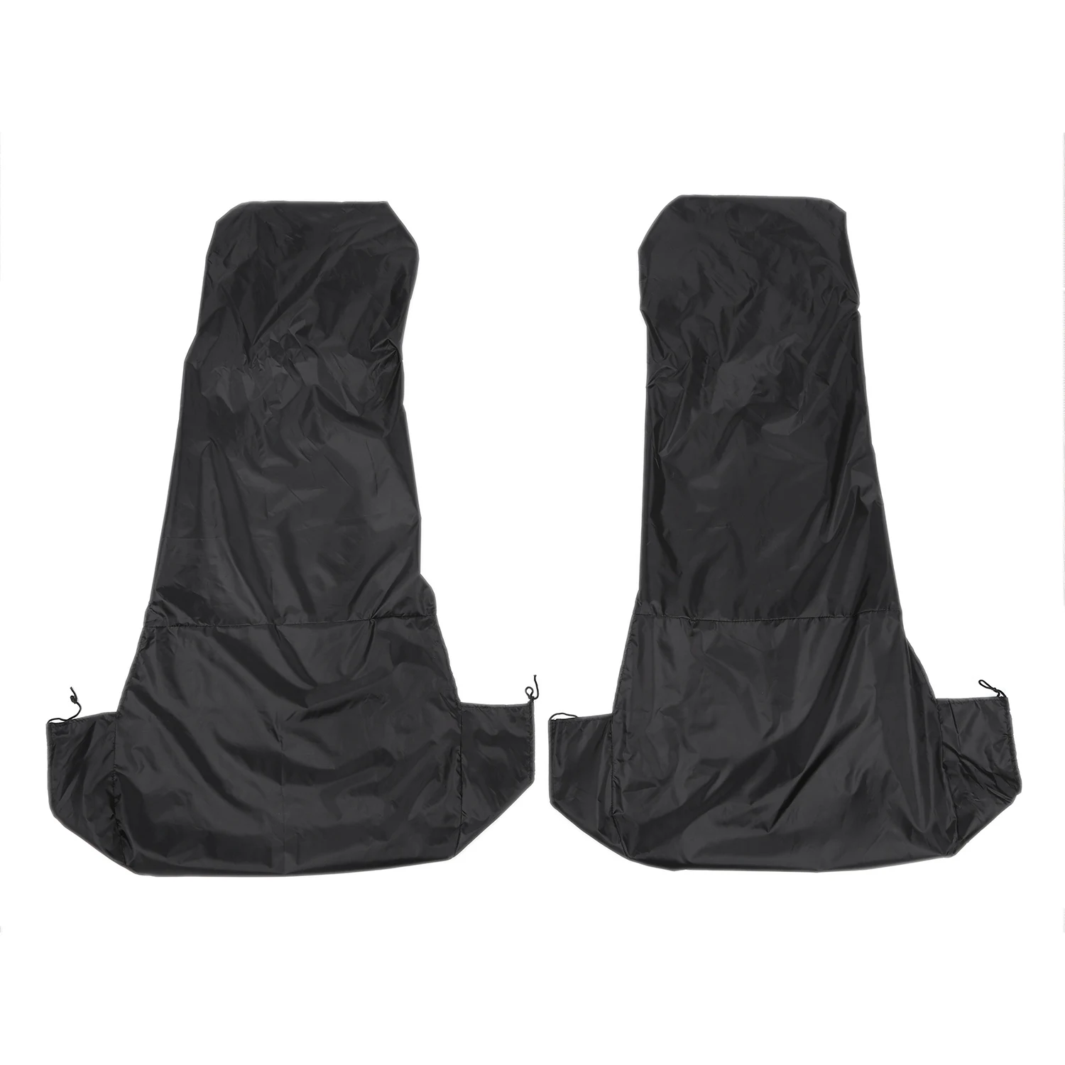 

2x Universal Waterproof Nylon Front Car Van Seat Covers Protectors Black