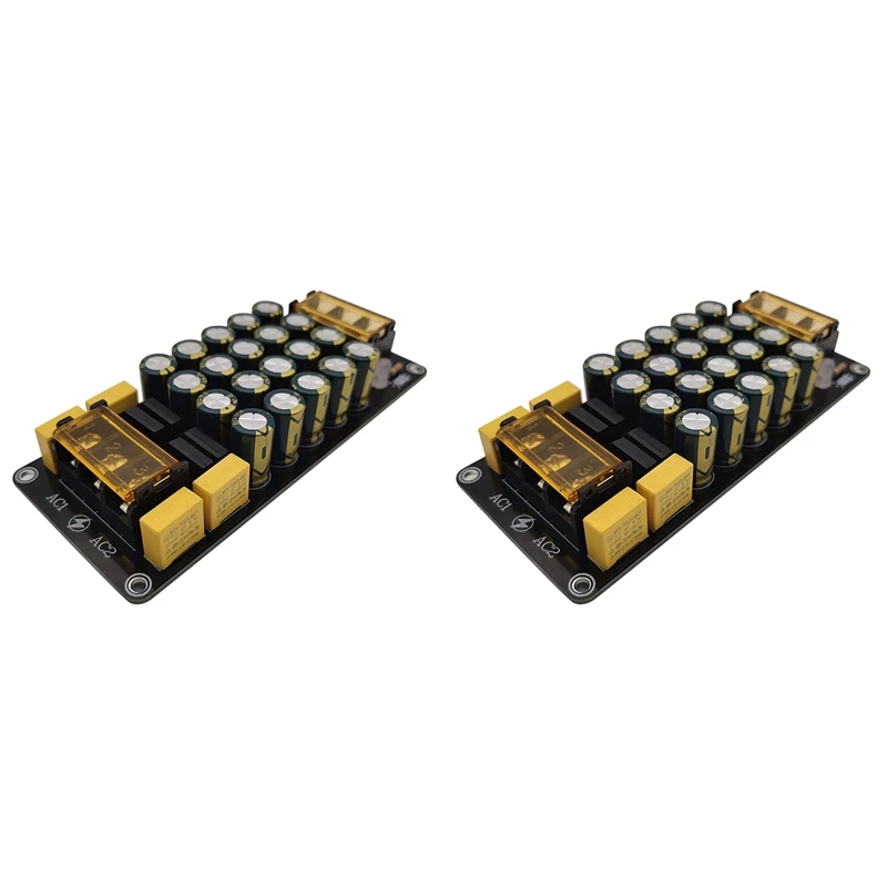 

Hot-2X Dual Power Rectifier Filter Module 6A X2 Power Amplifier Board 2X300W For Power Amplifier Rectifier Filter