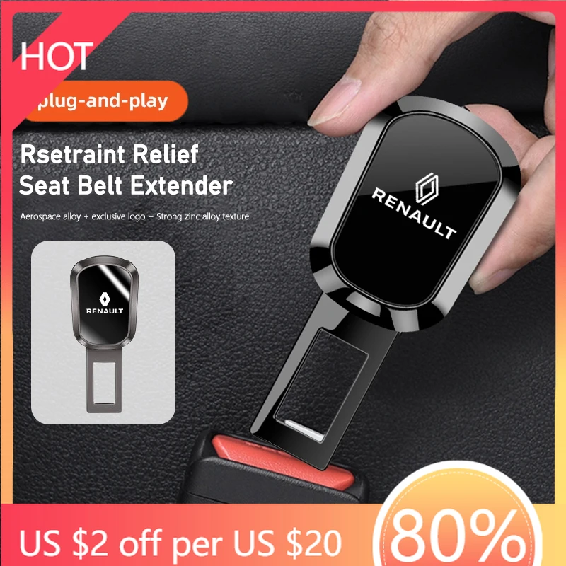 

Для Renault 2026 новые колпаки ступицы 1 шт. автомобильный удлинитель ремня безопасности пряжка ремня безопасности удлинитель для Renault Fluence Kadjar Clio Kole