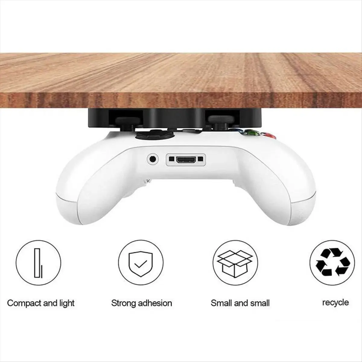 Fashion Gamepad Hook Holder for Xboxseries S/X Hanging Hanger Bracket for Switch Storage Rack Under Desk Stand A