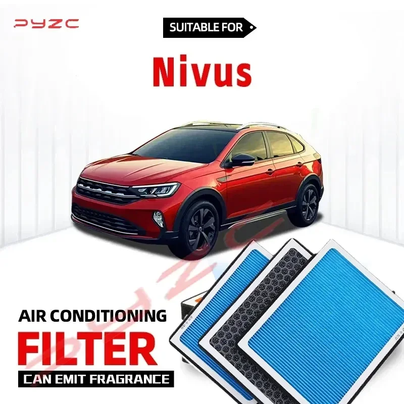 For Volkswagen Nivus Cabin Filter Air Filter Activated Carbon Air Conditioning Filter with Fragrance to Purify Car Cabin Air