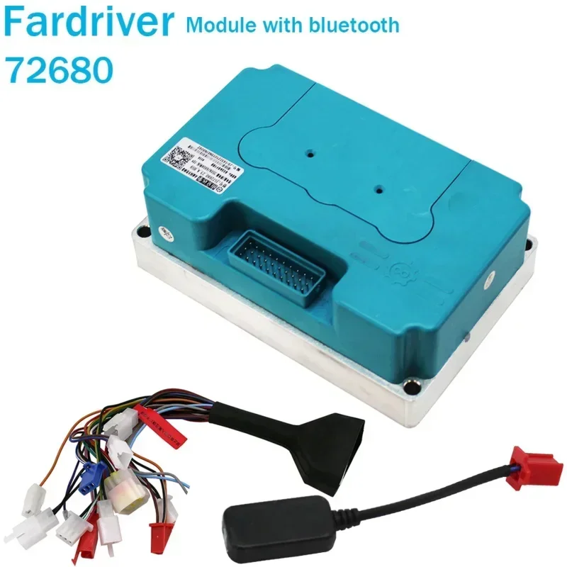 

Контроллер двигателя для электроскутера/мотоцикла Nanjing Fardriver ND72680 60V/72V 350A DC с синусоидальной волной, программирование и отладка через Bluetooth.