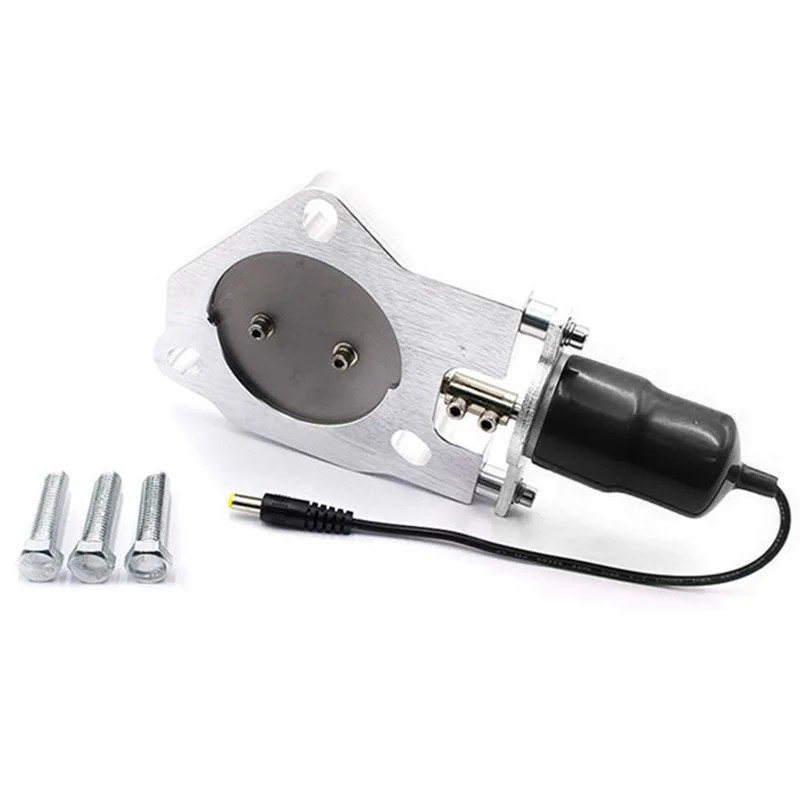 2X für General Motors, modifiziertes Aluminium, elektrisches Steuerventil, Auspuffrohr, Endhals (anwendbar auf 7,6 cm)