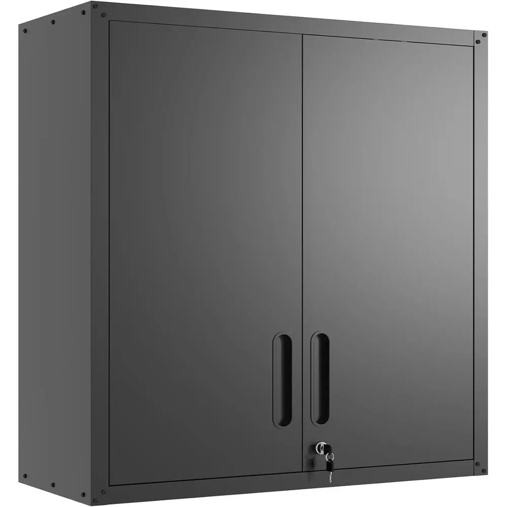 Metal Storage Cabinet or Garage, Tool Cabinet, Utility Cabinet | Wall Mounted, Hanging Tool Cabinet, Lockable, 2 Do, Adjustable