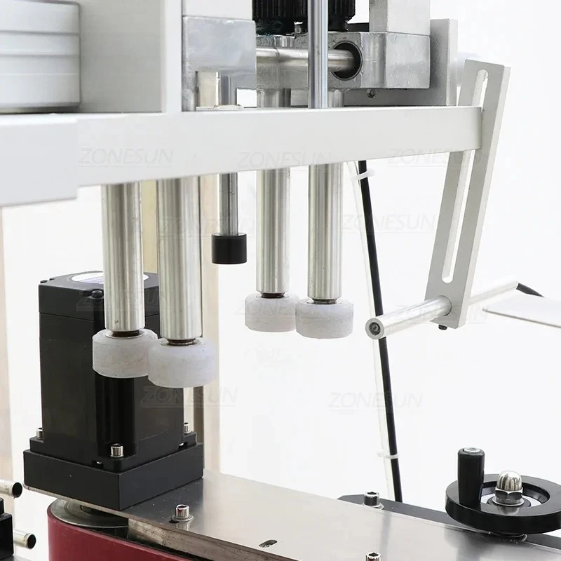 ZONESUN ZS-XG440DV Automatic Capping Machine Bottle Jar Screw Tops Cap Feeder Unscrambler Dust Cover