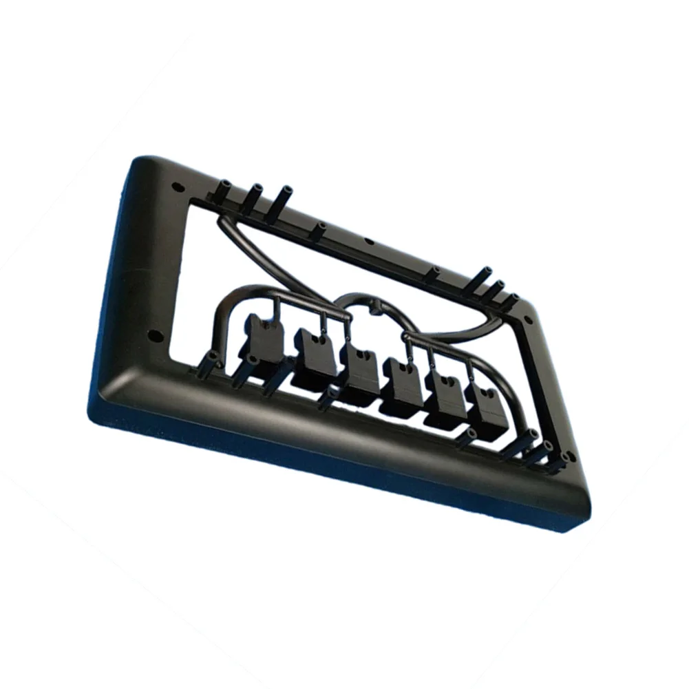 Truck Navigation Upgrade 9-inch Navigation Fascia Stereo Trim Panel Smooth Appearance No Dashboard Modification