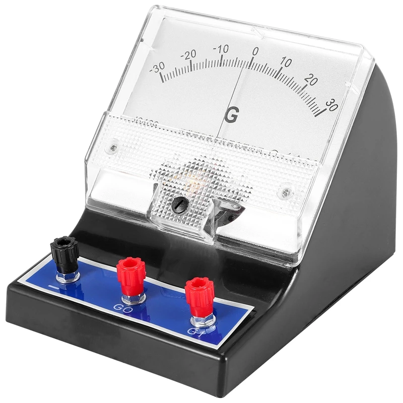 Analog Ammeter Pointer Type Electrical Current Ampere Tester Sensitive Amperemeter Microammeter Galvanometer