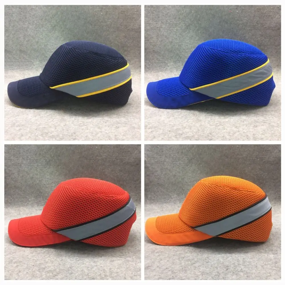 Portable Anti-collision Work Safety Bump Cap Breathable Head Protection Baseball Hat Comfortable Soft Hard Hat Helmet Factory