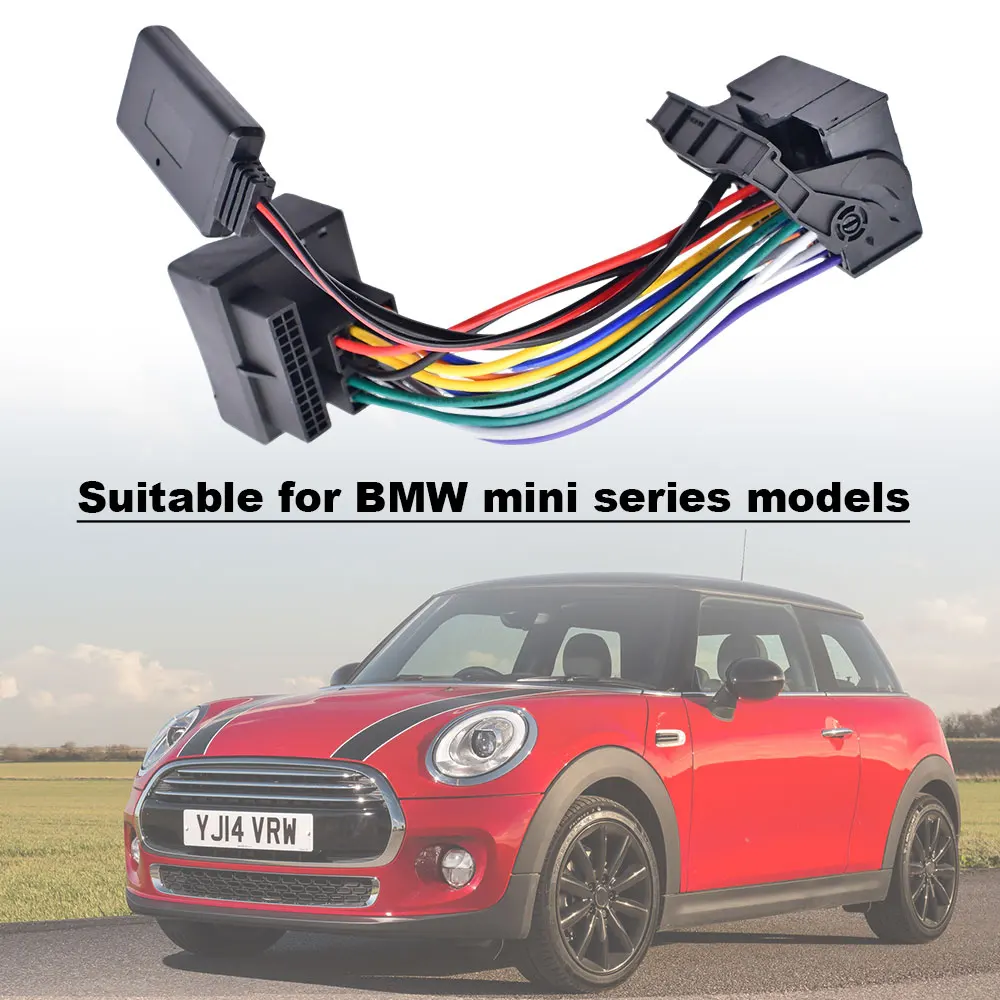 Car Wireless Bluetooth 5.0 Audio Adapter Music Receiver for BMW Mini One Cooper E39 E53 X5Z4 E85 E86 X3 E83 - Vehicle Accessory