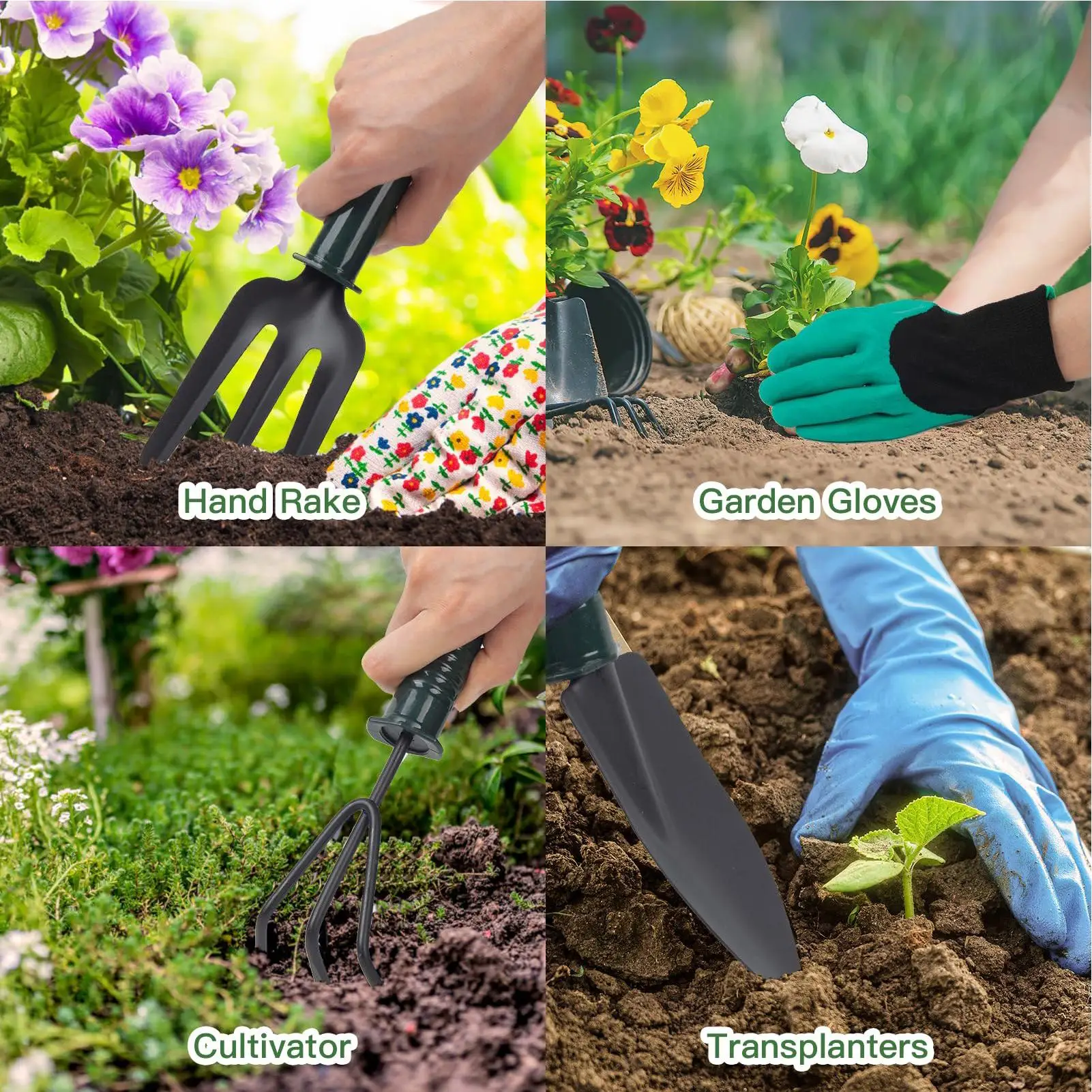 عيد الميلاد العد التنازلي التقويم العملي 24 يوما أداة مجموعة البستنة أداة مجموعة للنساء الأمهات حديقة البستنة في الهواء الطلق داخلي