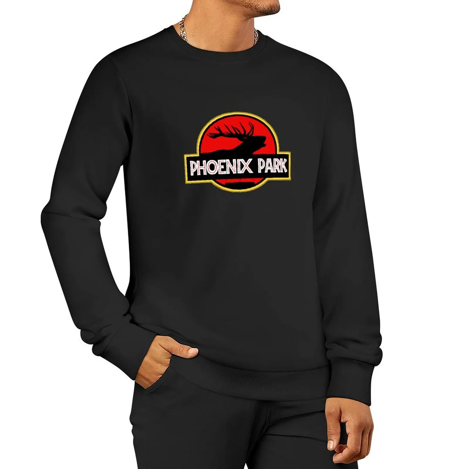 Phoenix Park Dublin Ireland Pullover Hoodie men's autumn clothes mens clothes autumn sweatshirt