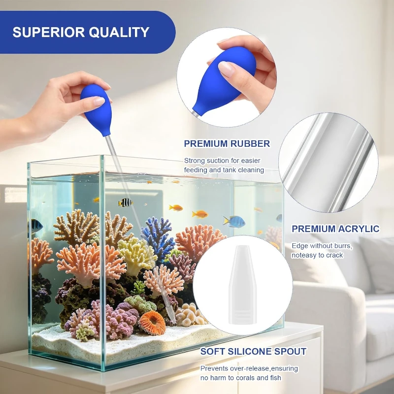 Pipette d'alimentation longue  - Marine Aquarium Youtube avis et prix