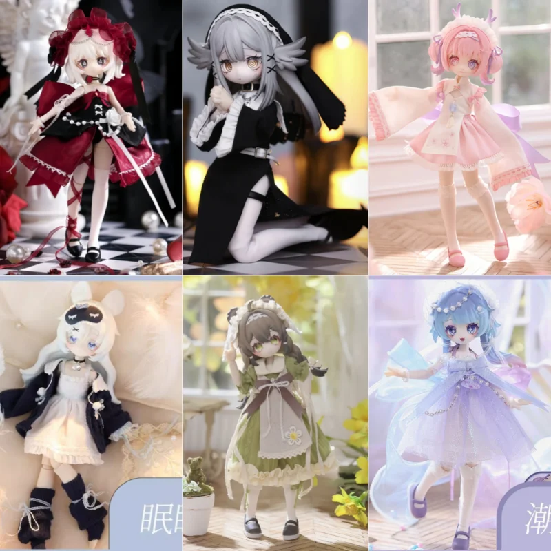 

Оригинальная подвижная кукла Creaters'S Essence Meki 1/12 Mjd Blind Box, 13 см, аниме-фигурка, украшение для рабочего стола, коллекционная игрушка