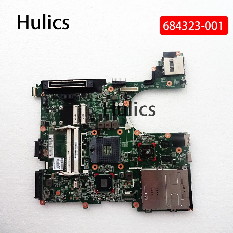 

Hulics Used 684323-001 MAINBOARD For HP Elitebook 8560P Laptop Motherboard QM67 HD7400M Video Card Main Board