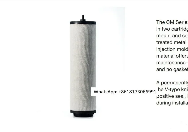 DuoToV filter 90/368 pre aggregation filter cartridge DuoToV90/559 filter cartridge 90/600