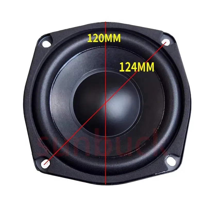 2025 hot sale 4.5inch 40W Speakers 4 ohms  Subwoofer Loudspeaker   Hifi  Sound Speaker Audio