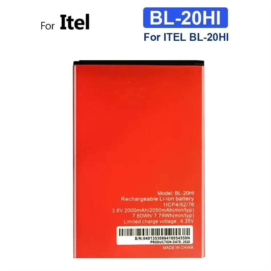 Battery For Itel it-5606 IT5616 maxfone V12 A44 A56 P36/P37 Pro A16 A41 Plus L5503 S13 BL-25BI BL-20HI BL-24EI BL-39LI BL-49Fi