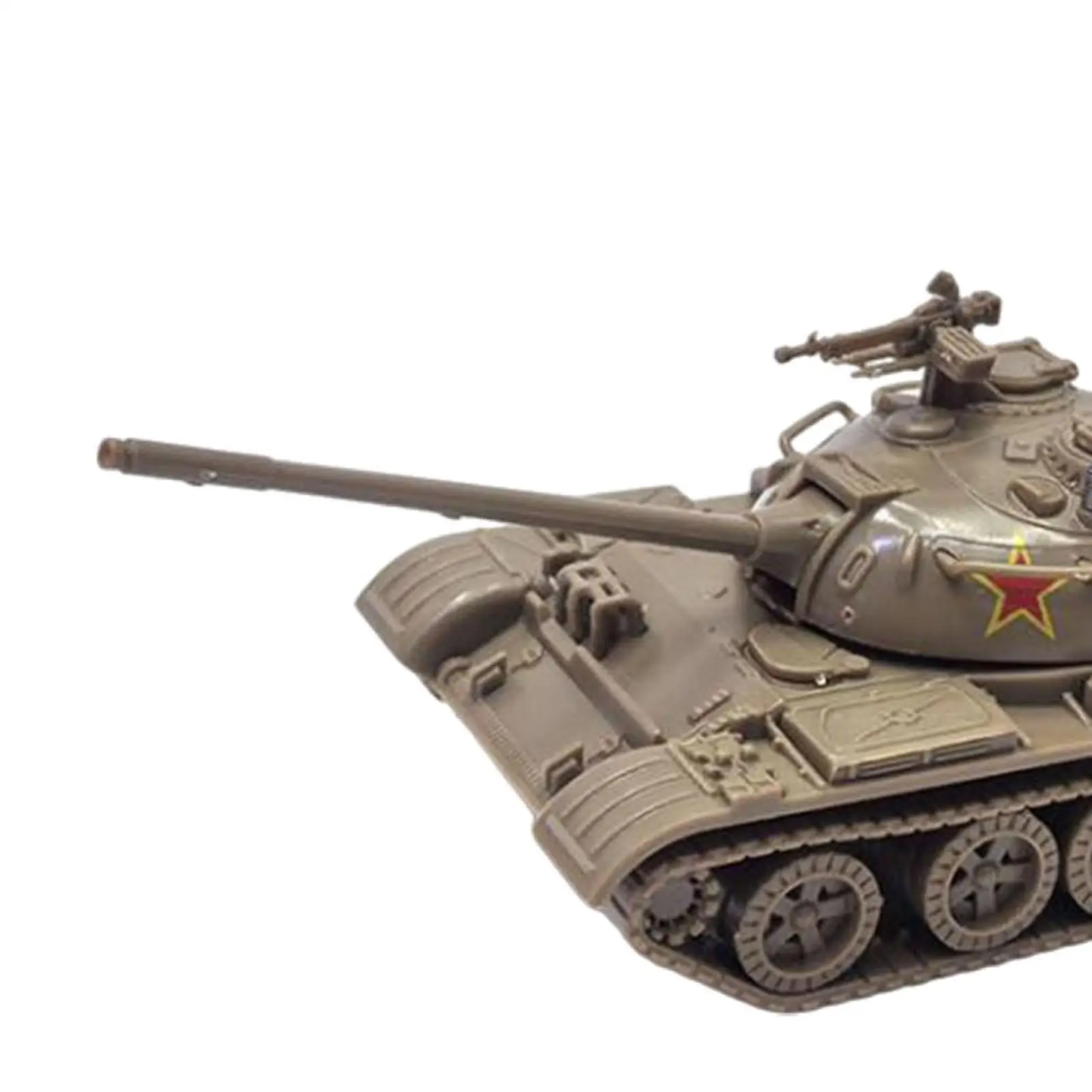Modelo de tanque blindado para niños, en miniatura de tanque 4D Kit de construcción, oruga, carro para niños, 1/72