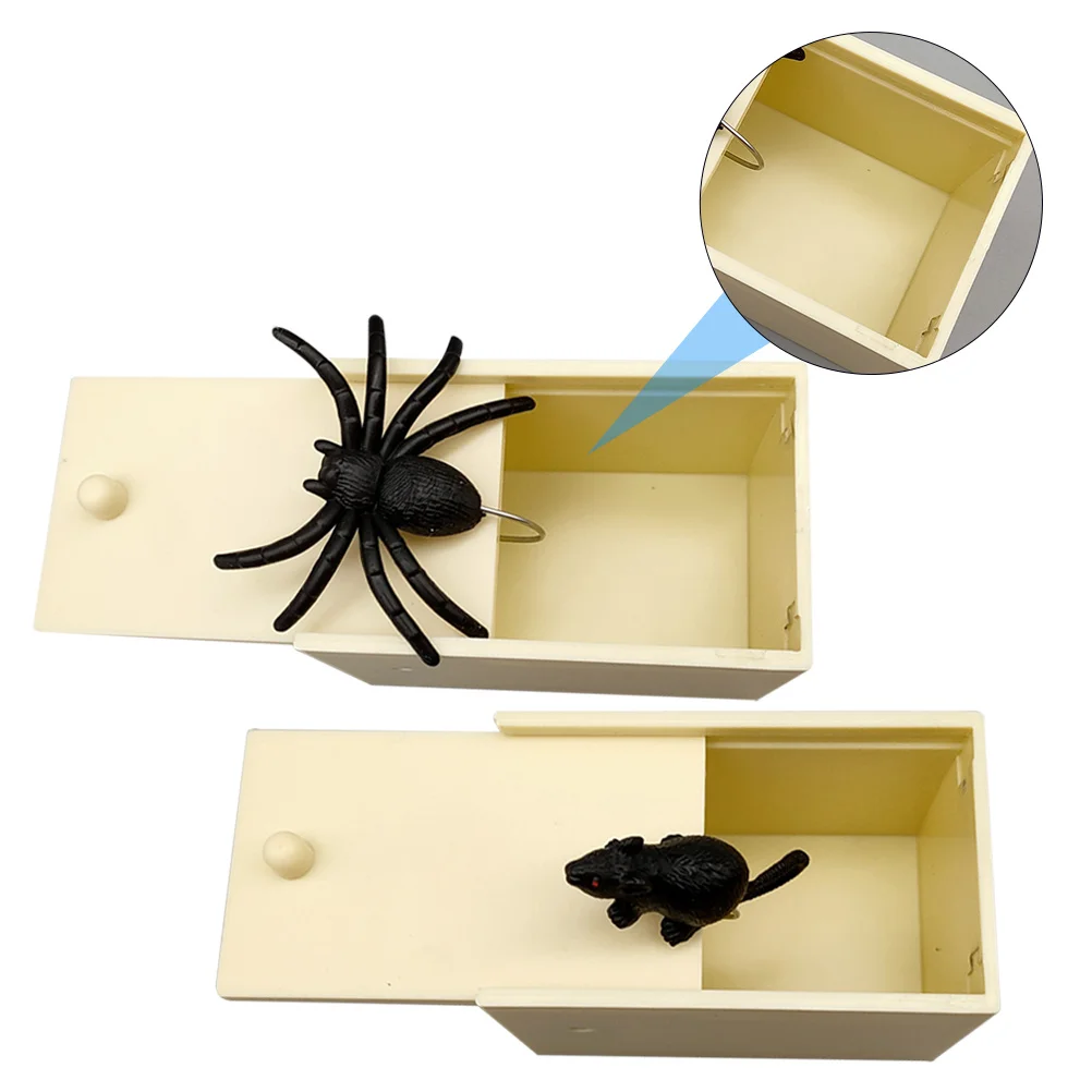3 stuks Jump Scare met realistische Spider Trick voor Halloween Joke Fun Gag Decor Gift Prank Toys Trick Toys