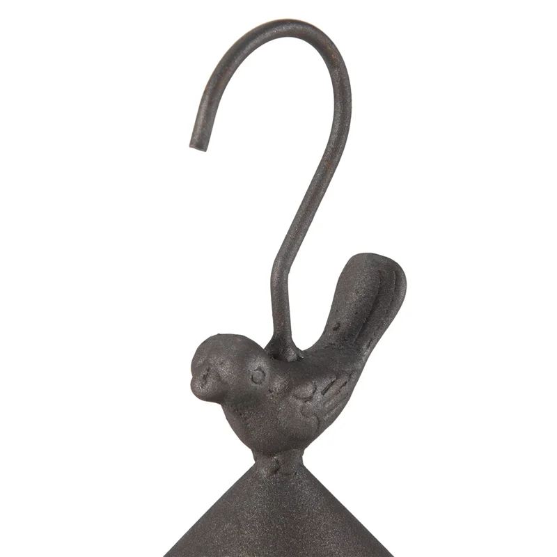 

BHTS-Bird Feeder Bird Outdoor Iron Rainproof Windproof Hanging Style Feeder For Various Pet Birds Feeding Supplies