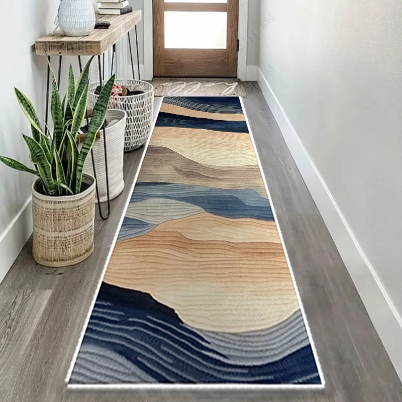 

Red Oriental Long Corridor Carpet Hall Runner Anti Slip Rugs Easy Clean Hotel Aisle Mats Washable Stairway Carpets Kitchen Rug