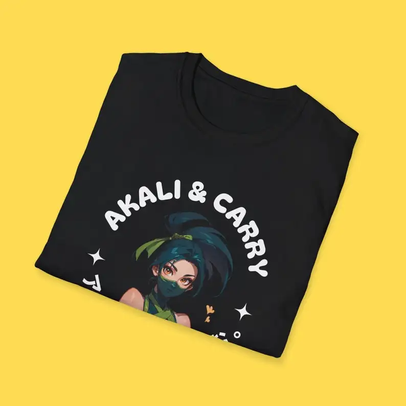 Akali Shirt Fanart Japanese