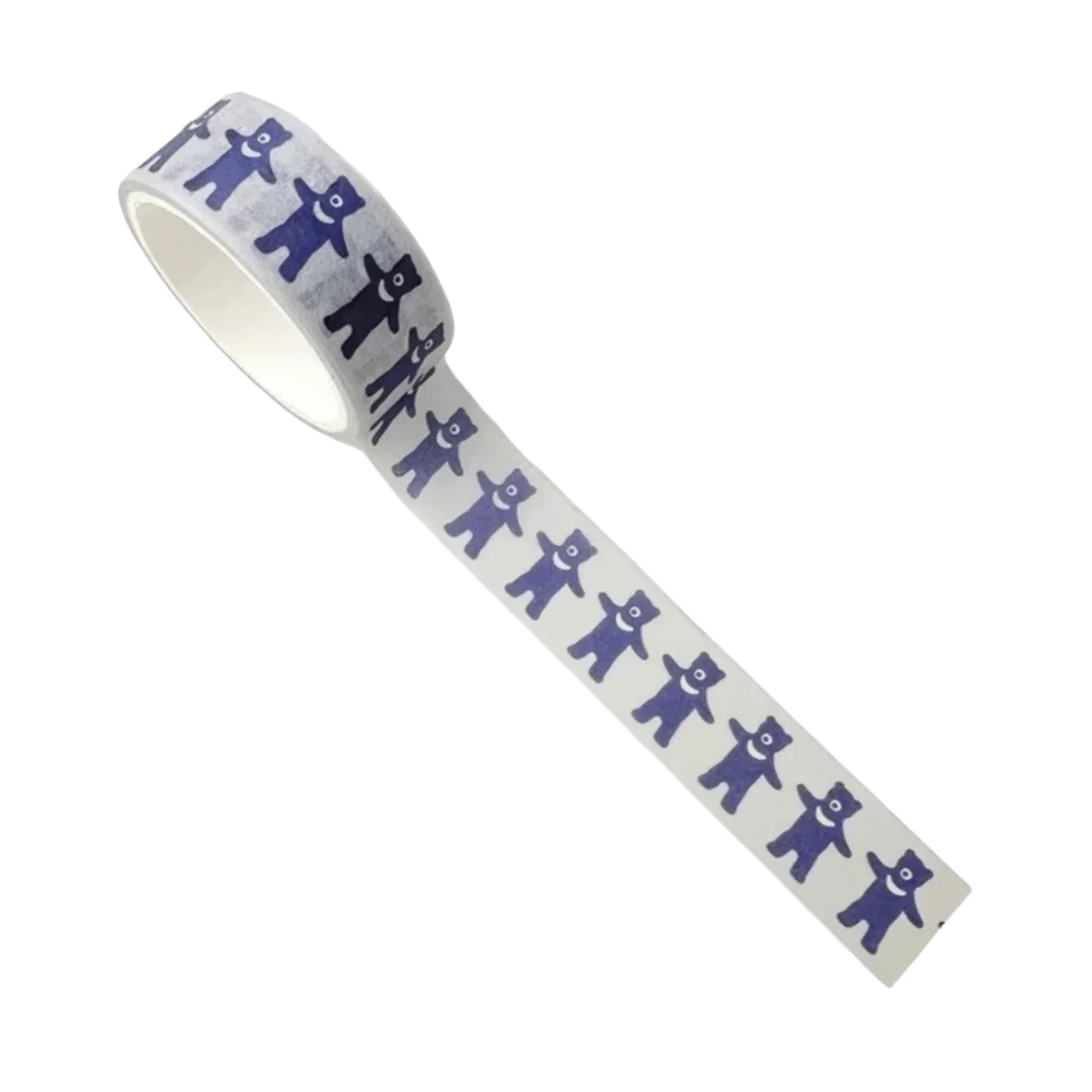 New Rabbit Penguin Korean Washi Tape 3M Length Doodle Cute Cartoon Sticker Kawaii DIY Journal Tape