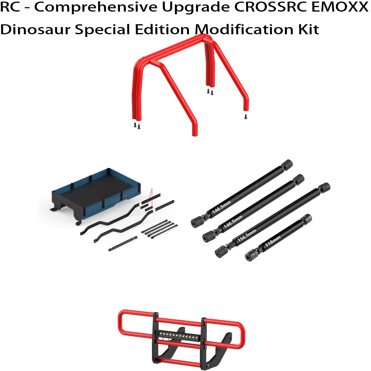 RC - Comprehensive Upgrade CROSSRC EMOXX Dinosaur Special Edition Modification Kit