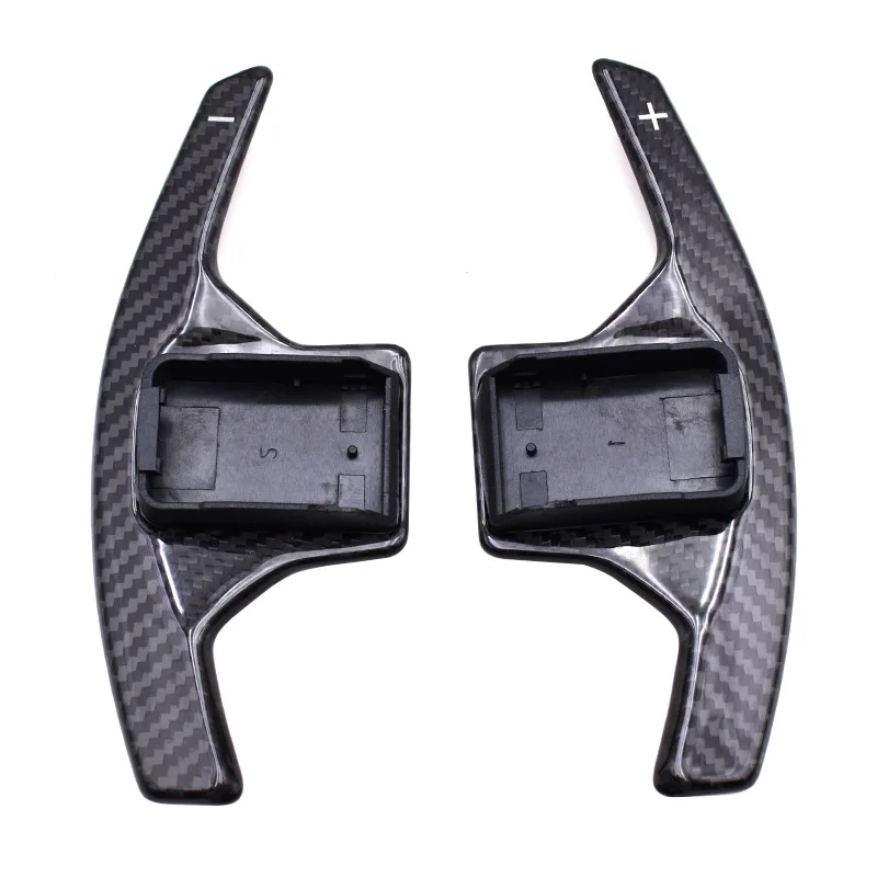 Replacement Real Carbon Fiber Steering Wheel Extended Paddle Shift For Nissan 2017-2021 GTR R35