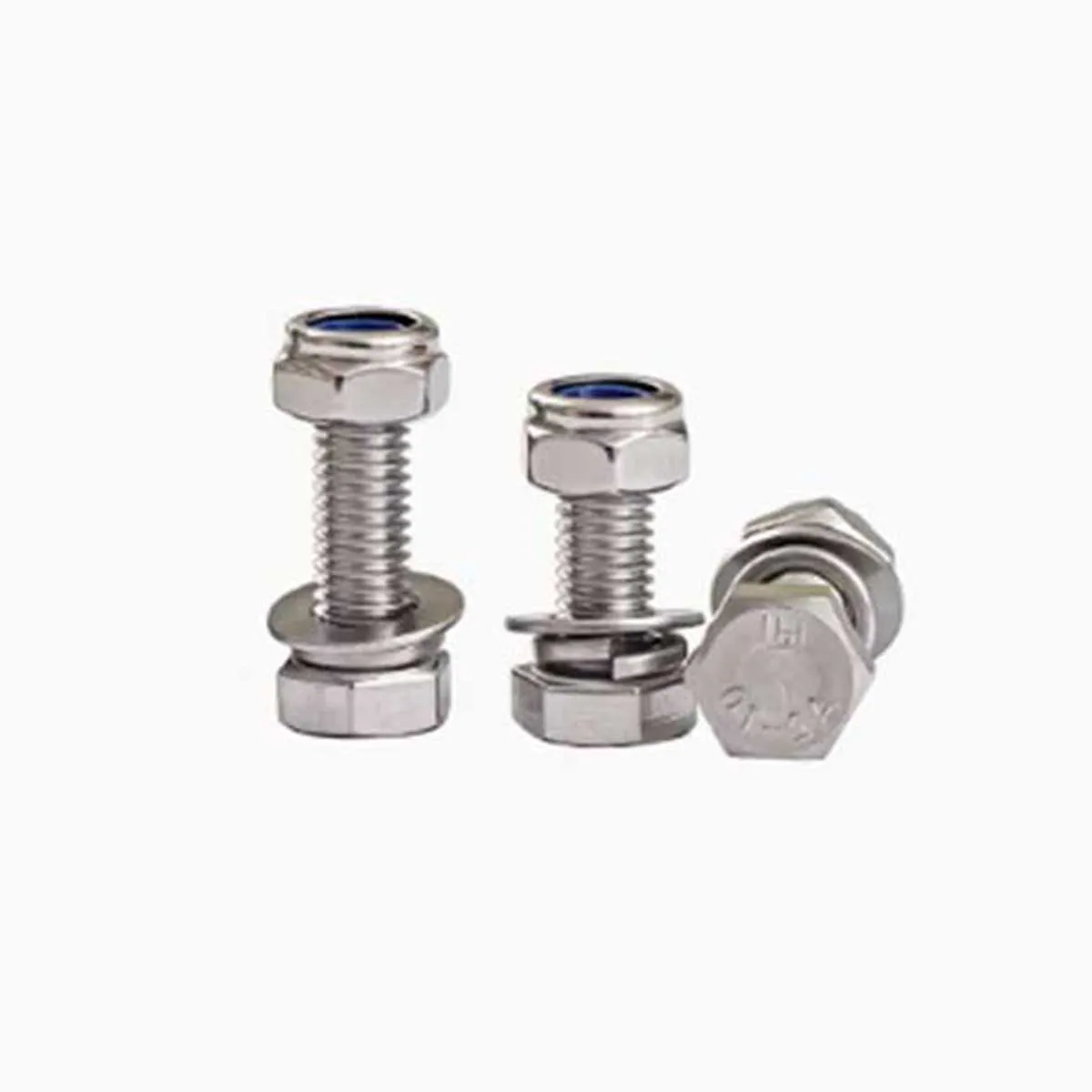 M8M10M12M16 Anti Loosening Screw 304 Stainless Steel External Hexagonal Combination Lock Nut Set