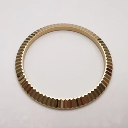 ARF Gold Plated Color Stainless Steel Watch Bezel For 41mm Datejust 126333, Aftermarket Watch Parts