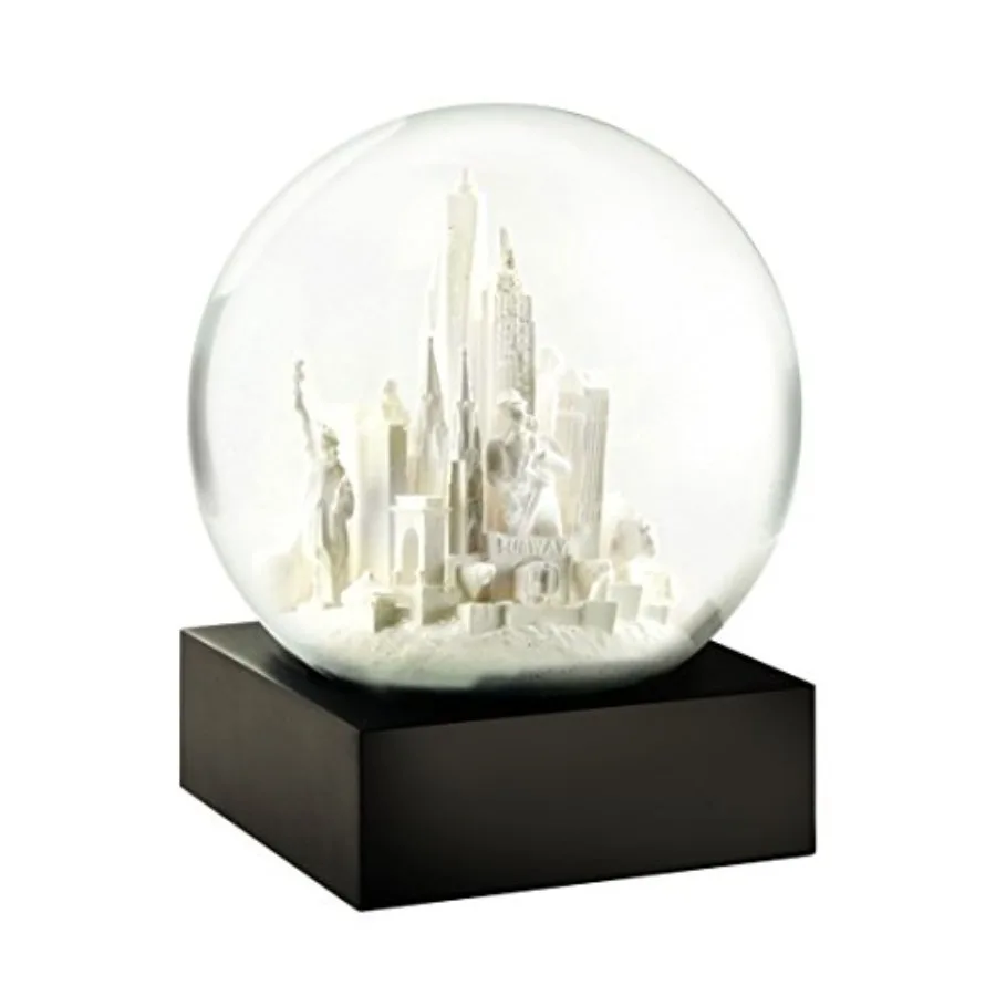 

New York City White Cool Snow Globe