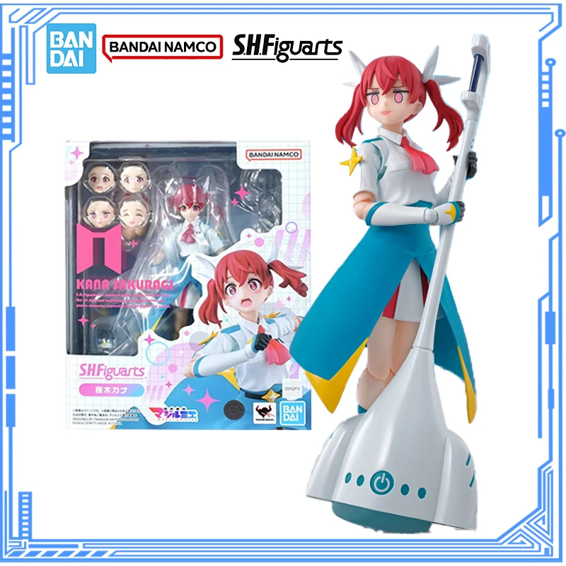 

Bandai Genuine Magilumiere Magical Girls Inc. Model Kit Anime Figures SHF Sakuragi Kana Action Figure Collection Model Toys