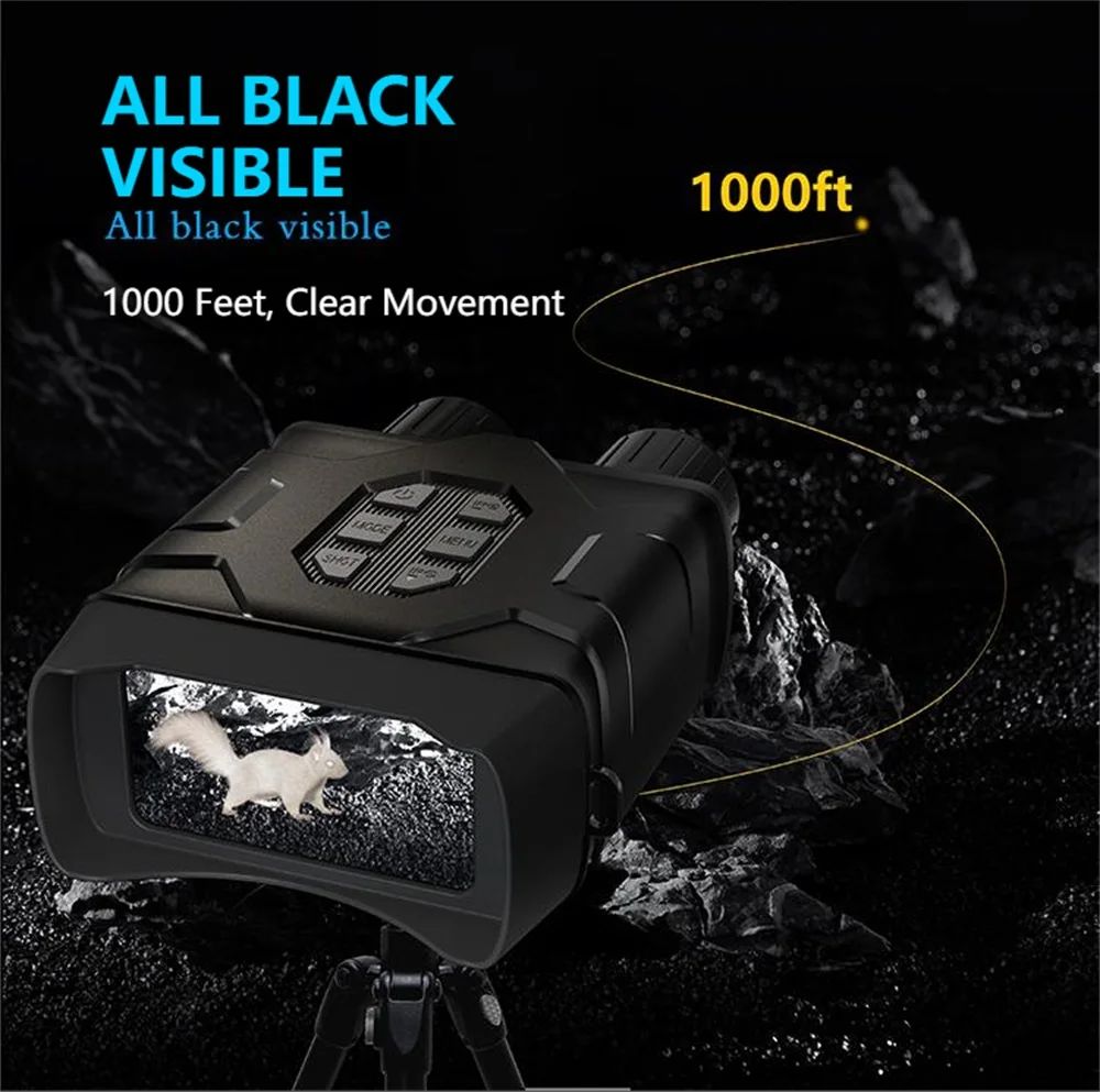 Imagem -06 - Binóculos Infravermelhos Wifi com Visão Noturna N016 N016 Binocular com Zoom Digital Telescópio para Caça Camping Visão Noturna 5k Uhd 52mp 10x 300m