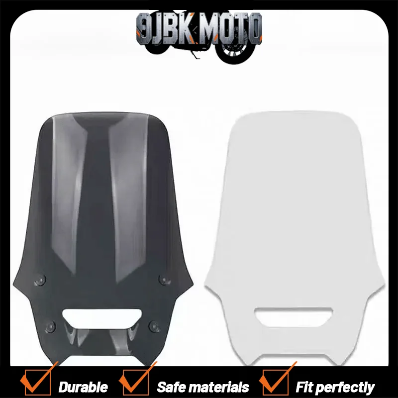 

For HONDA NX400 Motorcycle Front Windshield Wind Modification Viser Visor Increase Thickened Height Windshield Accessories