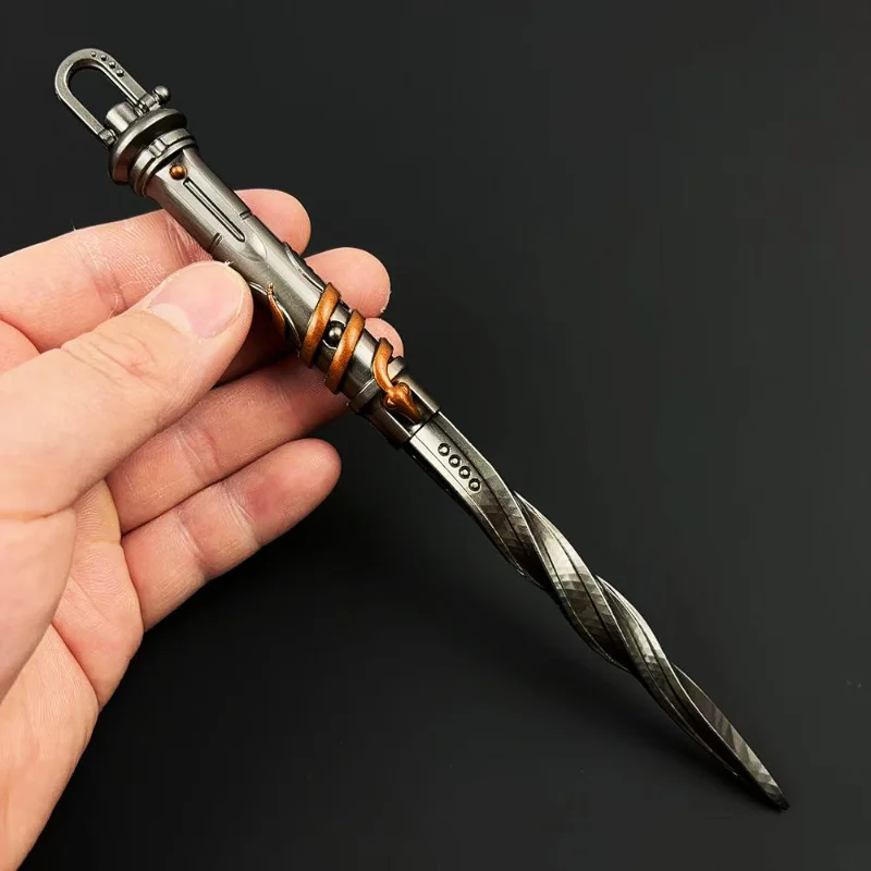 20 cm Arena Breakout Giocattoli tascabili Lame corte Giocattolo tattico in metallo Gioco Display perfoale Modello militare Collezionista Ragazzo Regalo artigianale