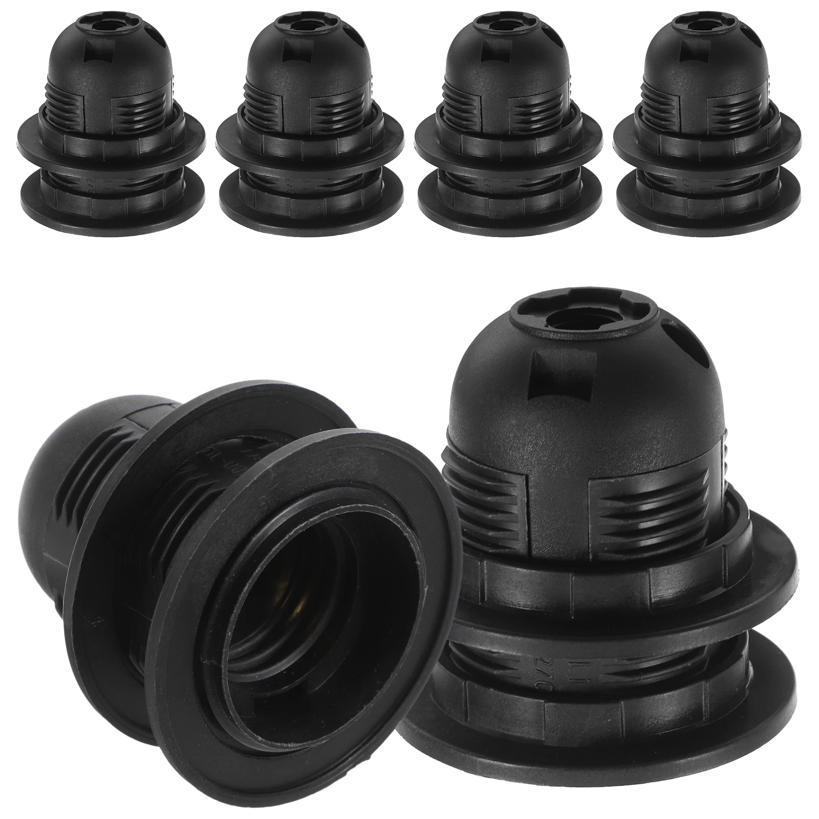 

10PCS E27 Screw Lamp Holder Large Design Durable Secure Base Home Office Study Light Socket Bulb Case Candelabra