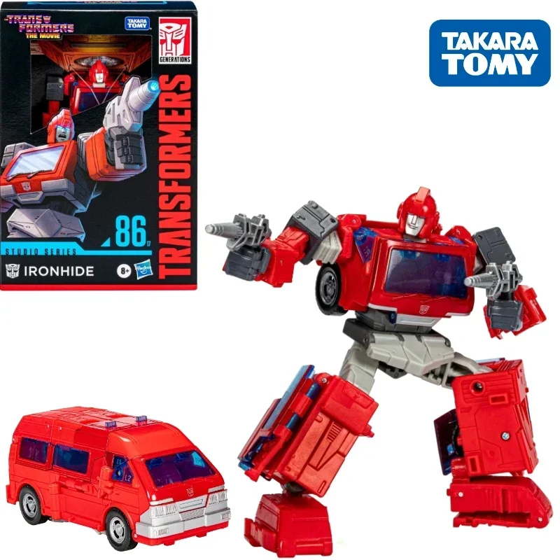 W magazynie Takara Tomy Transformers SS Series SS-86 17 V Class Ironhide Anime Character Action Figure Model Toy Gift Collection