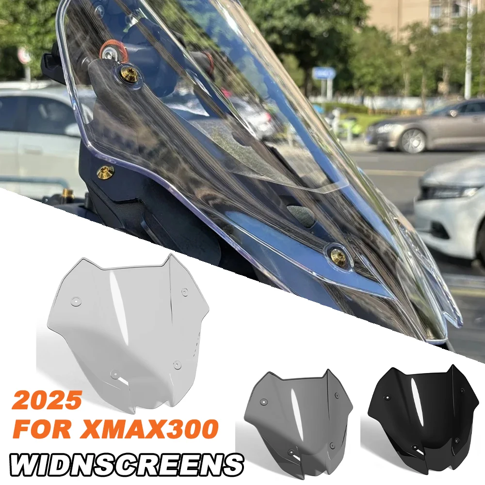

For YAMAHA X-Max 300 2025 X Max 300 Tech Max 2025 Motorcycles Front Screen Windscreen Windshield Deflector Airflow Spoiler