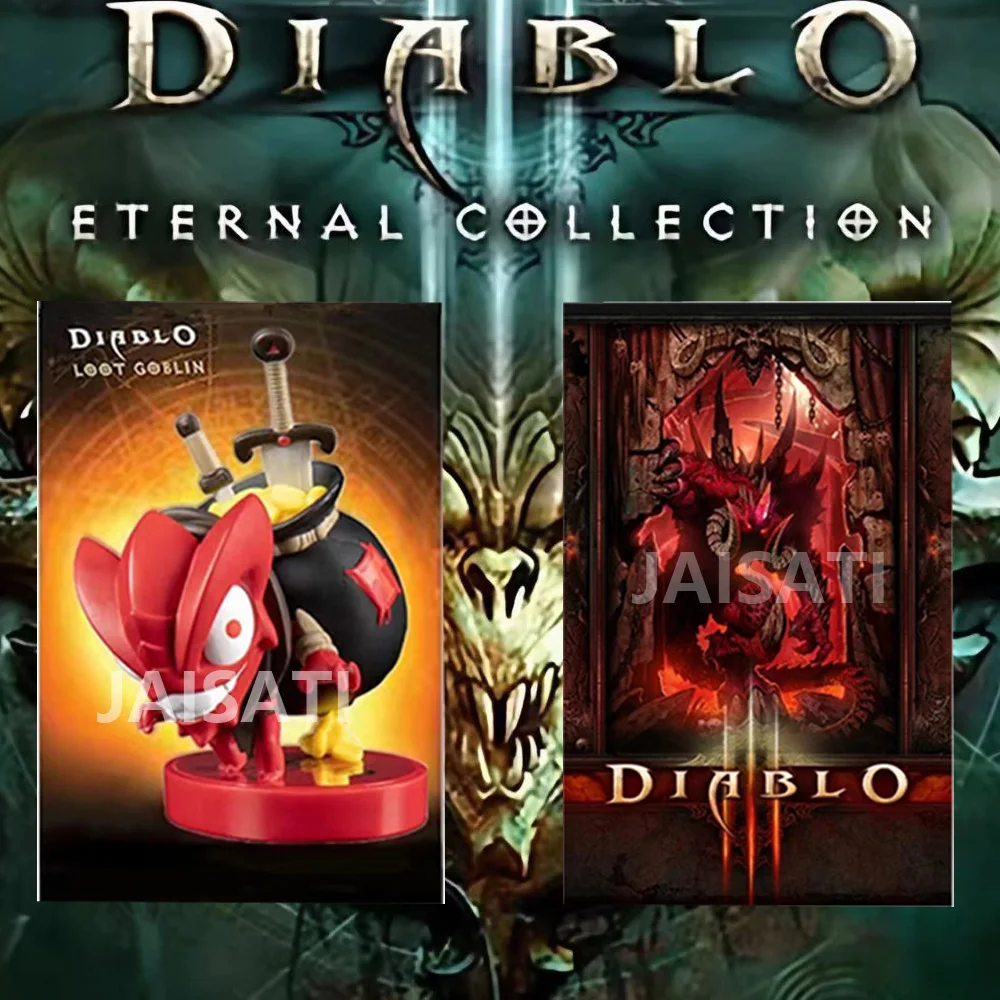 

Diablo 3 Eternal Collection: NFC-карта с играми Diablo 1-3, включая Elite Secret Territory и Loot Goblin, для Nintendo Switch