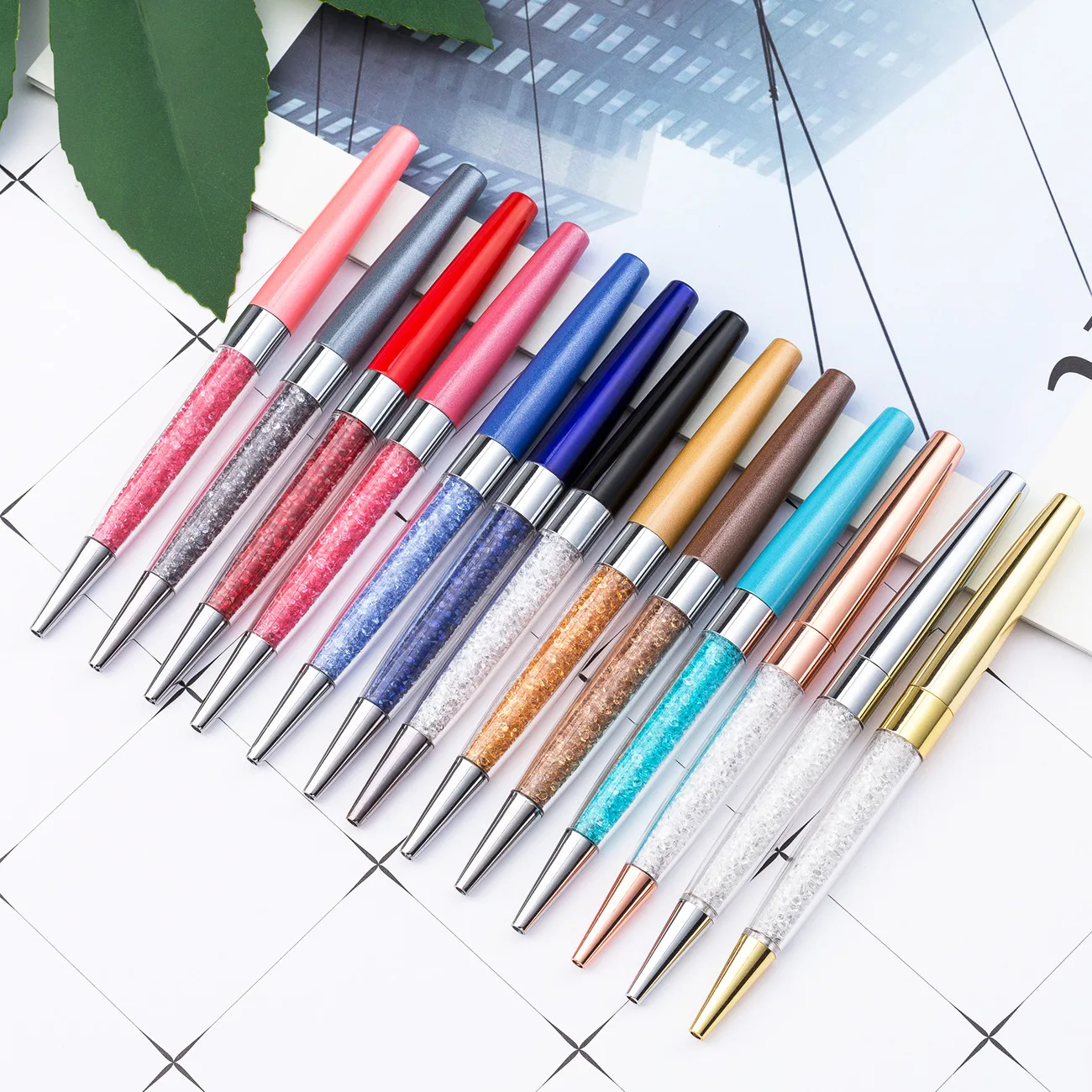 40PCS Creative stationery supplies for metal ballpoint pens from manufacturers, student metal pens