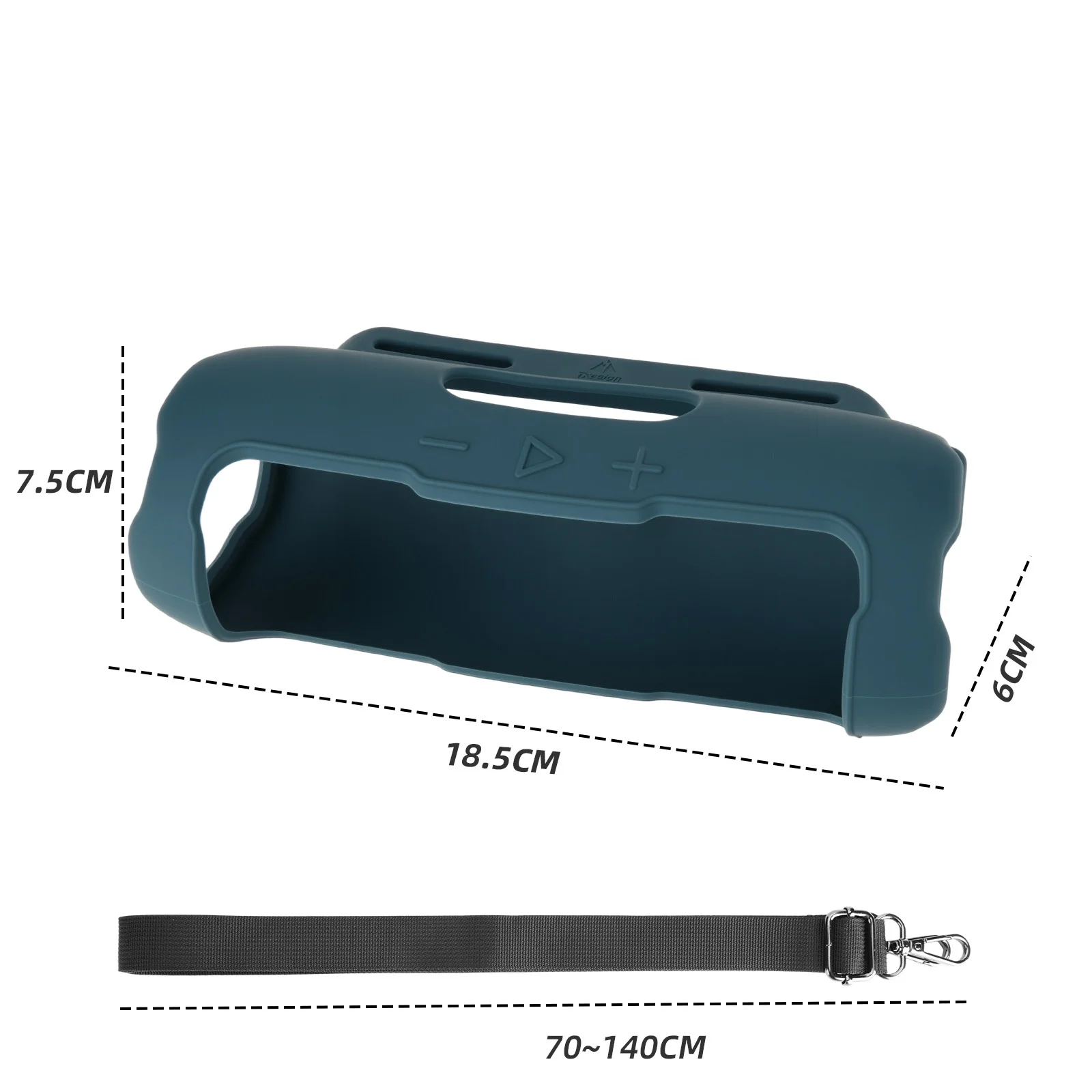 Silicone Protective Case For JBL Flip7 Speaker Portable Bike Bars Fixed Strap Holder Protector Travel Easy Carrying Case Shell