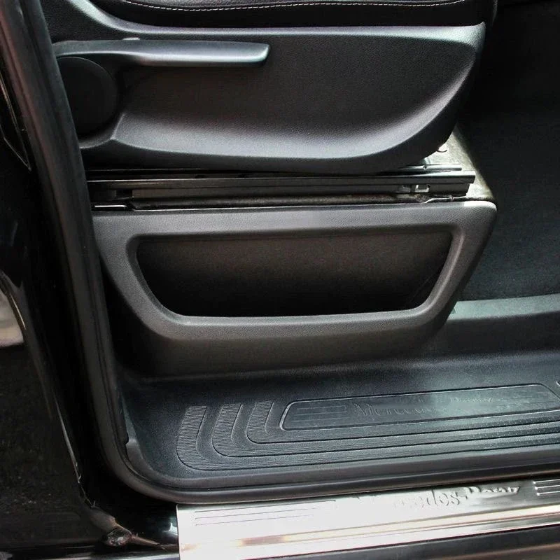 2pcs Seat Gap Side Storage Water Hold Box for Mercedes-BENZ V Class Vito W447 Viano 2015 2016 2017 2018 2019 2020 2021 2022 2023 6