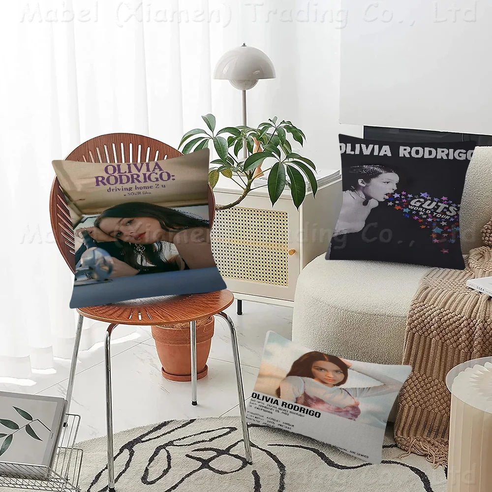 

Singer O-Olivia Cool R-Rodrigo Maple Design Cushion Cover Happy Autumn Harvest Decor Holiday Decorati Pillow Cover