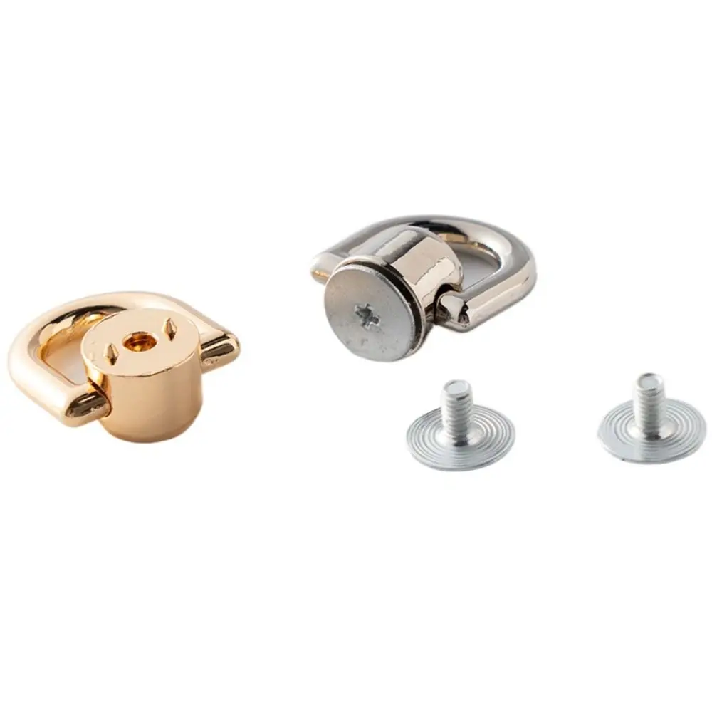 

Металлические заклепки-кнопки, D-образные кольца, шипы для сумок, фурнитура для сумок и багажа, аксессуары для ремней сумок